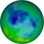 Antarctic Ozone 1993-08-21